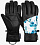 Перчатки женские Reusch Beatrix R-Tex XT Black/Blue Flowers - Фото 2 малая