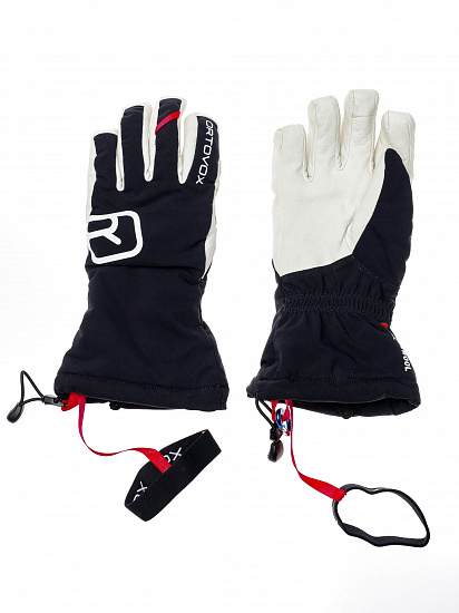 Перчатки женские Ortovox Swisswool Freeride Black Raven - Фото 6 большая
