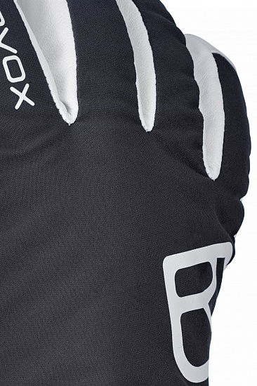 Перчатки женские Ortovox Swisswool Freeride Black Raven - Фото 3 большая