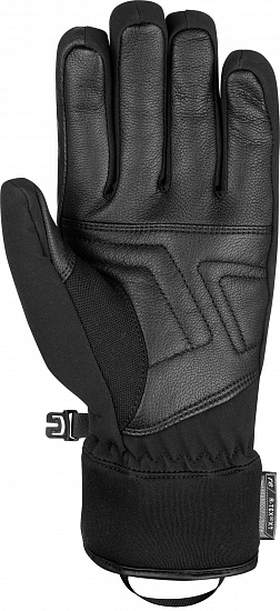 Перчатки мужские Reusch Storm R-Tex XT Black/Black Melange/Fire Red - Фото 2 большая