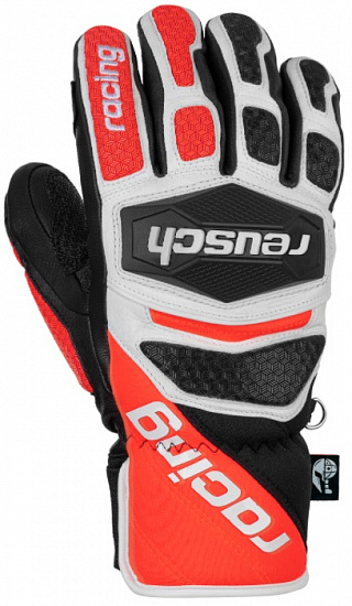 Перчатки Reusch Worldcup Warrior SC Black/White/Fluo Red - Фото 1 большая