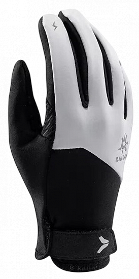 Перчатки женские Kailas Windproof Trail Running Steam Gray - Фото 1 большая