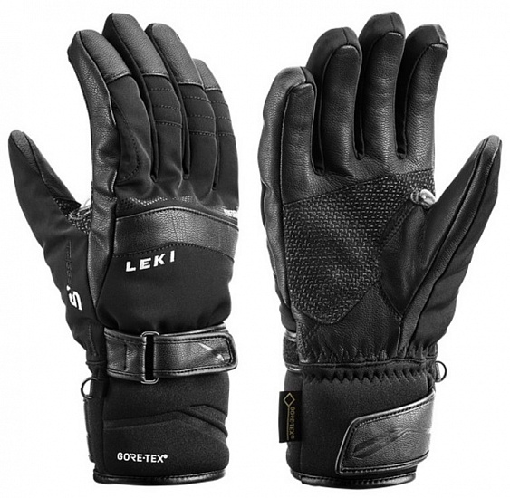 Перчатки мужские Leki Performance S GTX Black - Фото 1 большая