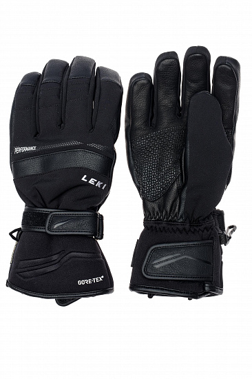 Перчатки мужские Leki Performance S GTX Black - Фото 2 большая