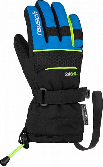 Перчатки детские Reusch Connor R-Tex XT Brilliant Blue/Black - Фото 1 большая