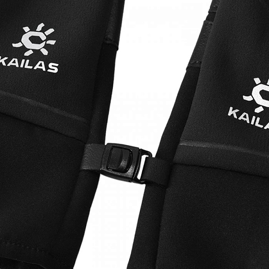 Перчатки мужские Kailas Wind Master Black - Фото 5 большая
