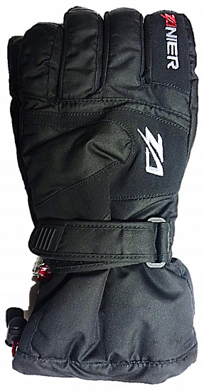 Перчатки детские Zanier Lofer.ZX 20 schwarz - Фото 1 большая