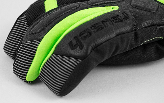 Перчатки мужские Reusch Strike R-Tex Xt Black/Black Melange/Neon Green - Фото 7 большая