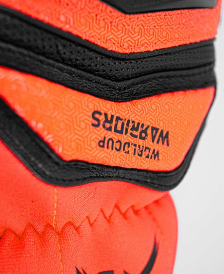 Перчатки Reusch Worldcup Warrior Sc Black/Fluo Red - Фото 4 большая