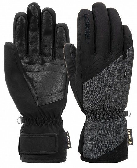 Перчатки женские Reusch Susan Gore-Tex Black Denim - Фото 3 большая