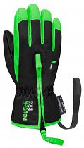 Перчатки детские Reusch Ben Black/Neon Green