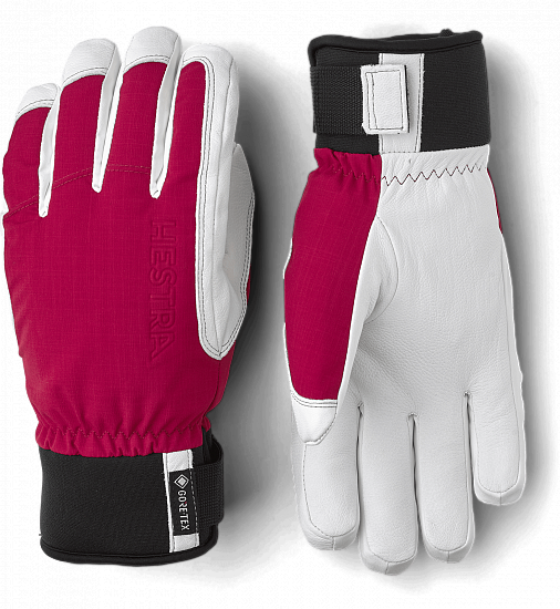 Перчатки Hestra Alpine Short GTX Fuchsia - Фото 2 большая
