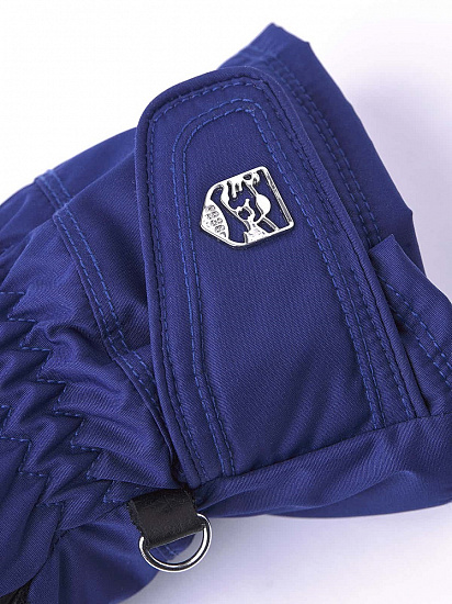 Перчатки женские Hestra Primaloft Leather Ultramarine/Black - Фото 4 большая