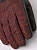 Перчатки женские Hestra Primaloft Rib Knit Wine Red Print - Фото 4 малая