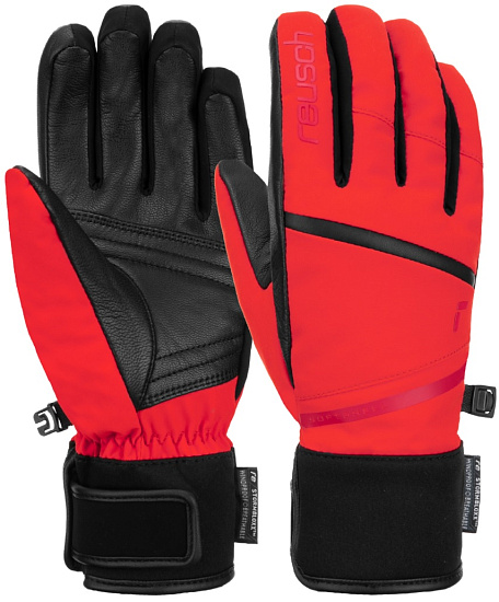 Перчатки женские Reusch Tessa Stormbloxx Fire Red - Фото 3 большая