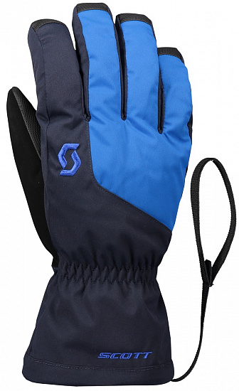 Перчатки мужские Scott Ultimate GTX Dark Blue/Skydive Blue - Фото 1 большая