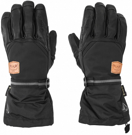 Перчатки мужские Volcom 91 Gore-Tex Black - Фото 1 большая