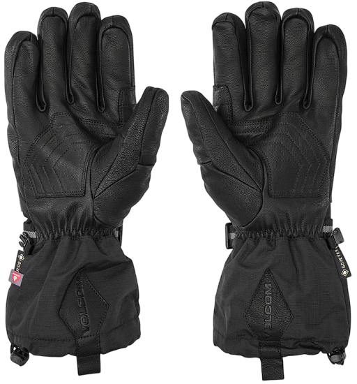 Перчатки мужские Volcom 91 Gore-Tex Black - Фото 2 большая