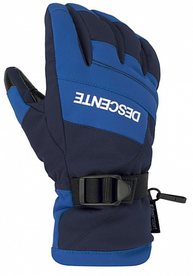 Перчатки детские Descente Glove Nautical Blue - Фото 1 большая
