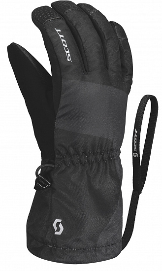 Перчатки детские Scott Ultimate Premium Black - Фото 1 большая