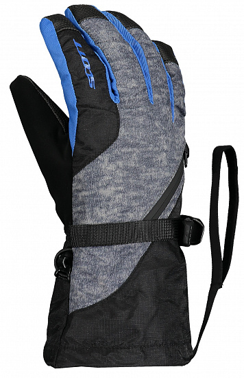 Перчатки детские Scott Ultimate Premium Black/Blue - Фото 1 большая