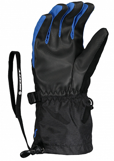 Перчатки детские Scott Ultimate Premium Black/Blue - Фото 2 большая