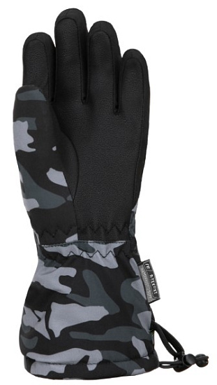 Перчатки детские Reusch Maxi R-Tex Xt Black/Grey Camou - Фото 2 большая