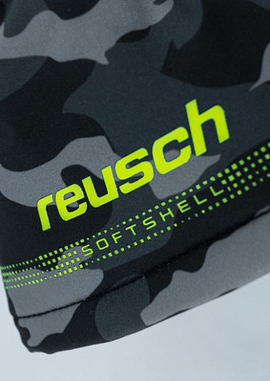 Перчатки детские Reusch Maxi R-Tex Xt Black/Grey Camou - Фото 6 большая