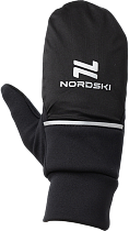 Перчатки-варежки Nordski Run Black