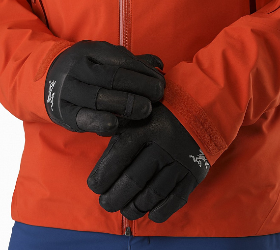 Перчатки Arcteryx Sabre Black - Фото 2 большая