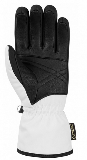 Перчатки Reusch Alexa Gtx White/Black - Фото 2 большая