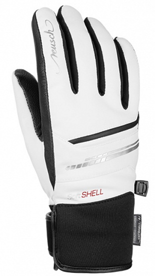 Перчатки женские Reusch Tomke Stormbloxx White/Black - Фото 1 большая