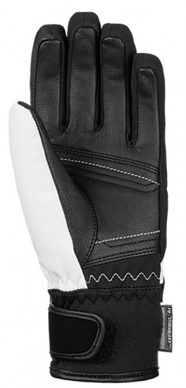 Перчатки женские Reusch Tomke Stormbloxx White/Black - Фото 2 большая