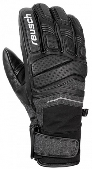 Перчатки Reusch Profi Sl Black/Black Melange - Фото 1 большая