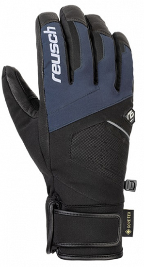 Перчатки Reusch Beat Gtx Black/Dress Blue - Фото 1 большая