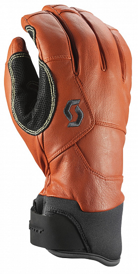 Перчатки мужские Scott Explorair Premium GTX Dark Grey/Burnt Orange - Фото 1 большая
