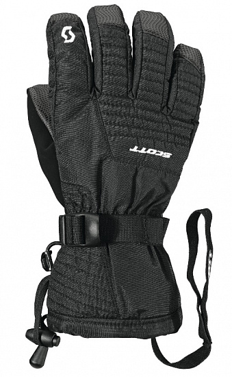 Перчатки детские Scott Ultimate black - Фото 1 большая