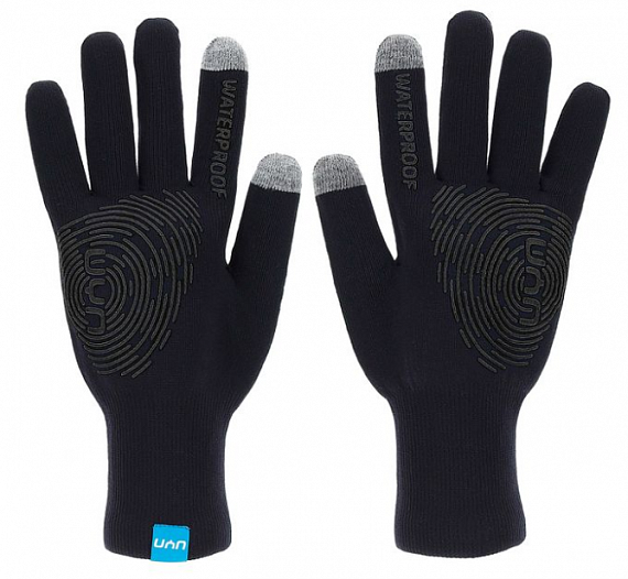 Перчатки UYN Unisex Waterproof Gloves Black - Фото 1 большая