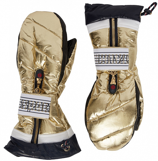 Варежки женские SportAlm Guelph Metall Gold - Фото 1 большая