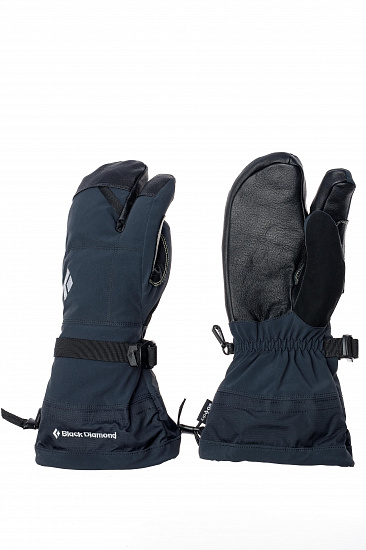 Перчатки Black Diamond Soloist Finger Black - Фото 2 большая