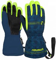 Перчатки детские Reusch Maxi R-Tex XT Dress Blue/Safety Yellow