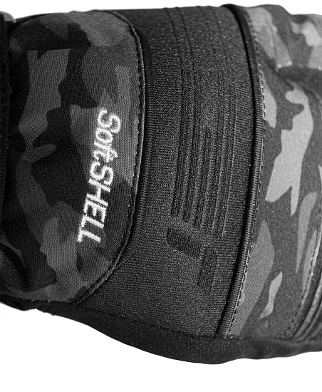 Перчатки детские Reusch Kondor R-Tex XT Dark Camo/Black - Фото 5 большая