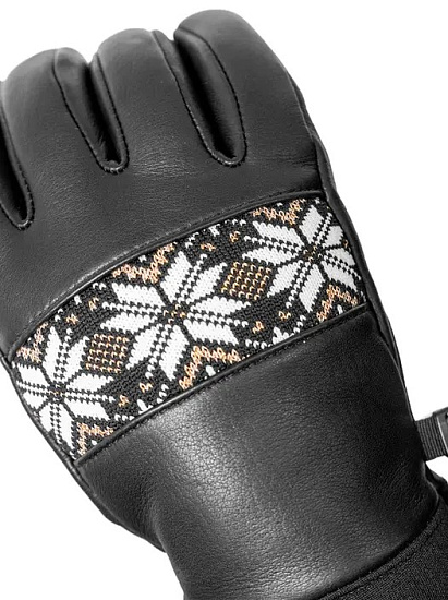 Перчатки Reusch Charlize R-Tex XT Black/White/Gold - Фото 4 большая