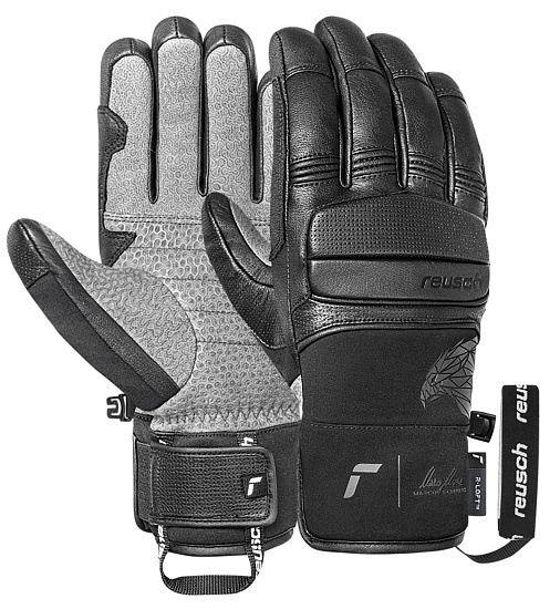 Перчатки мужские Reusch Marco Schwarz Black - Фото 3 большая