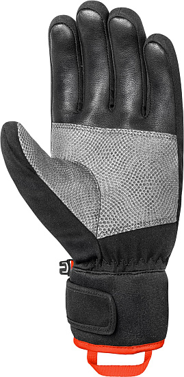 Перчатки мужские Reusch Worldcup Warrior R-Tex XT Black/Silver/Fluo Red - Фото 2 большая
