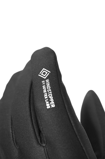 Перчатки мужские Reusch Versa Windstopper Touch-Tec Black/Silver - Фото 4 большая