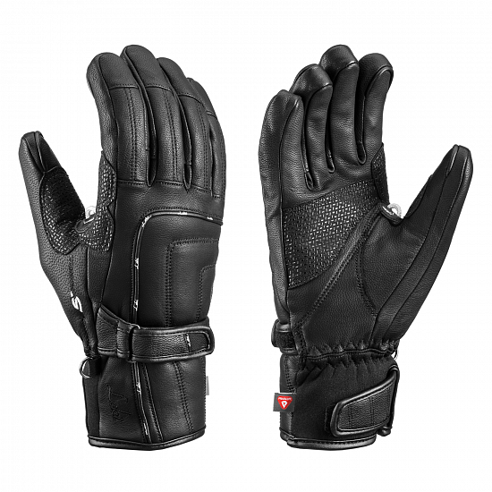 Перчатки женские Leki Fuse S mf touch Black - Фото 1 большая