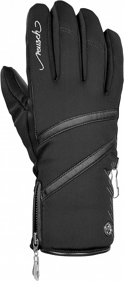 Перчатки женские Reusch Lore Stormbloxx Black/Silver - Фото 1 большая