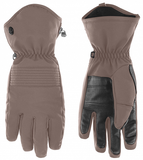 Перчатки женские Poivre Blanc W20-0870-WO Rock Brown - Фото 1 большая