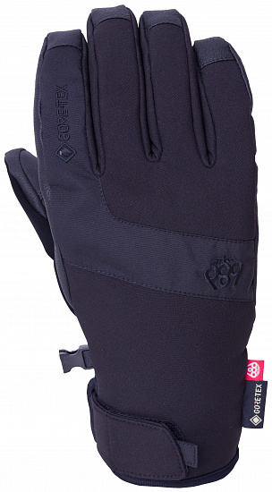 Перчатки мужские 686 Gore-Tex Linear Under Cuff Glove Black - Фото 1 большая